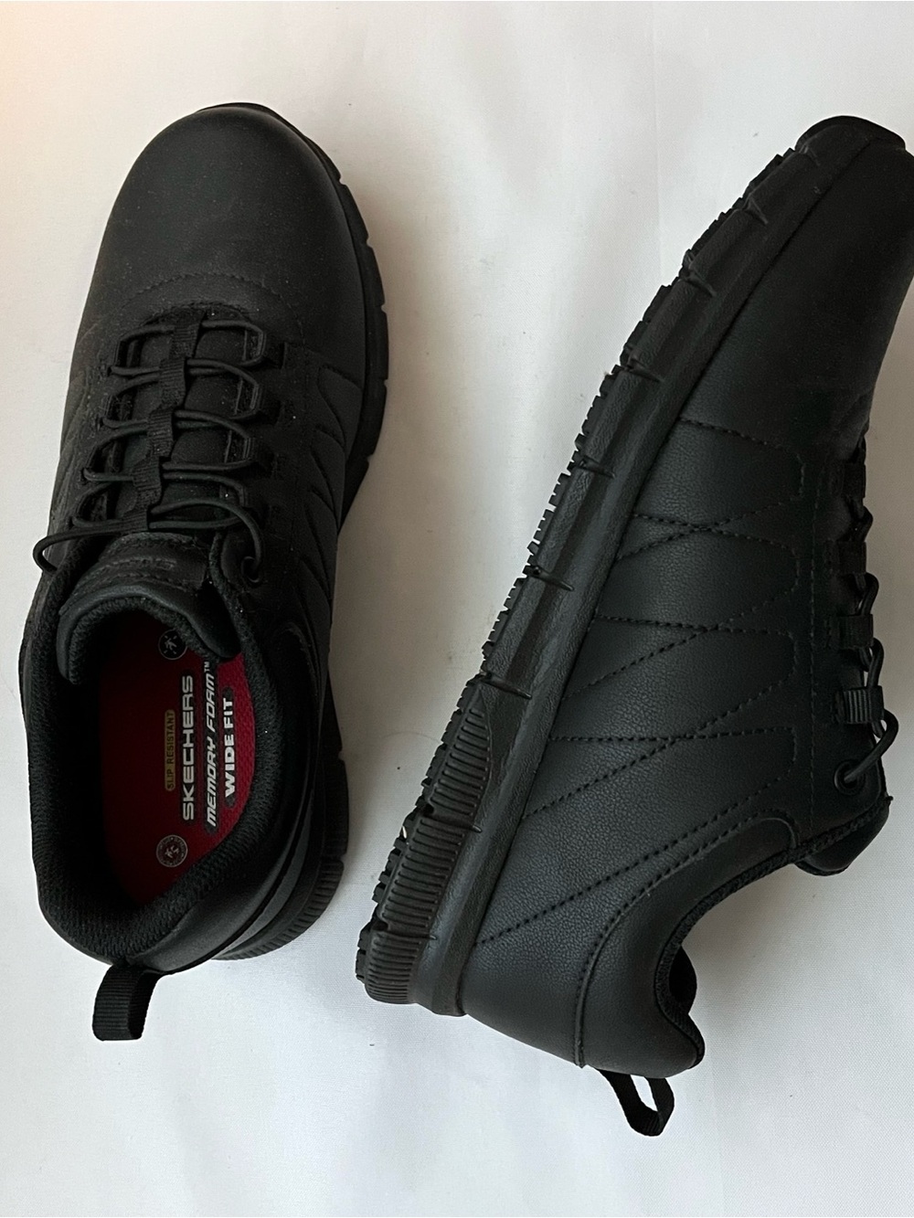 Skechers Women’s Black Sneakers - Picture 3 of 8